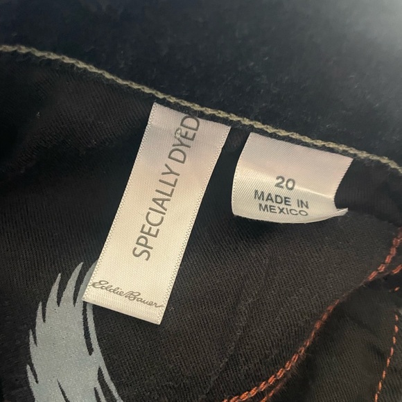 Eddie Bauer Specially Dyed Blue Jeans size 20 - Picture 3 of 8